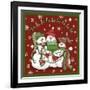 Christmas Songs Snowmen-Jean Plout-Framed Giclee Print