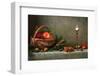 Christmas Still Life with Ginger Biscuits-Marta Teron-Framed Photographic Print