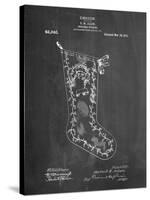 Christmas Stocking 1912 Patent-Cole Borders-Stretched Canvas