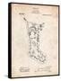 Christmas Stocking 1912 Patent-Cole Borders-Framed Stretched Canvas