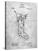 Christmas Stocking 1912 Patent-Cole Borders-Stretched Canvas