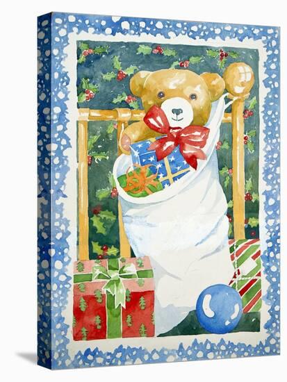 Christmas Stocking, 2011-Jennifer Abbott-Stretched Canvas