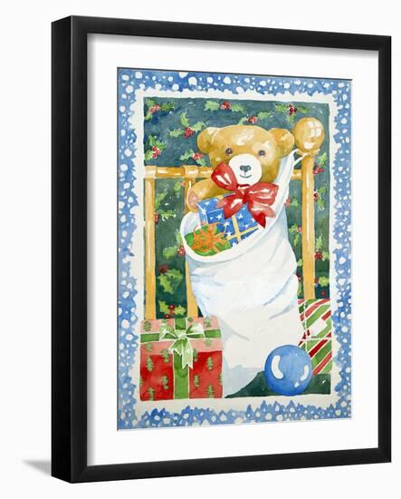 Christmas Stocking, 2011-Jennifer Abbott-Framed Giclee Print
