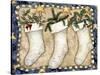 Christmas Stockings-Robin Betterley-Stretched Canvas