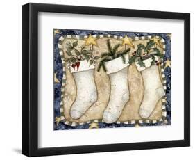 Christmas Stockings-Robin Betterley-Framed Giclee Print