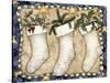 Christmas Stockings-Robin Betterley-Stretched Canvas