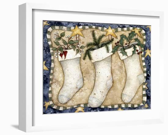 Christmas Stockings-Robin Betterley-Framed Giclee Print