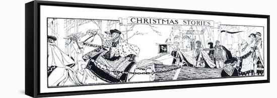 Christmas Stories - Child Life-Billie Parks-Framed Stretched Canvas