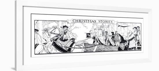 Christmas Stories - Child Life-Billie Parks-Framed Giclee Print