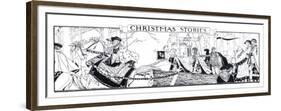 Christmas Stories - Child Life-Billie Parks-Framed Premium Giclee Print