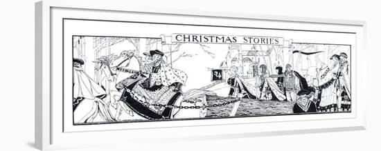 Christmas Stories - Child Life-Billie Parks-Framed Premium Giclee Print