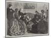 Christmas Story-Telling-John Everett Millais-Mounted Giclee Print