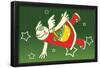 Christmas Stroll-Minoji-Framed Poster
