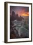 Christmas Sunset-Darren White Photography-Framed Photographic Print