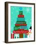 Christmas Tales-Anna Quach-Framed Art Print