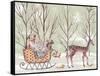 Christmas Time I-Melissa Wang-Framed Stretched Canvas