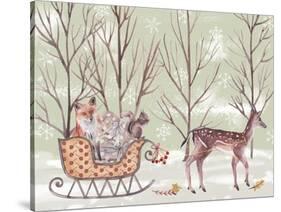 Christmas Time I-Melissa Wang-Stretched Canvas