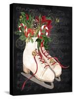 Christmas Time Ice Skates-Jean Plout-Stretched Canvas