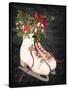 Christmas Time Ice Skates-Jean Plout-Stretched Canvas