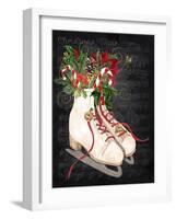 Christmas Time Ice Skates-Jean Plout-Framed Giclee Print