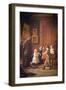 Christmas-Time, the Blodgett Family, 1864-Eastman Johnson-Framed Art Print