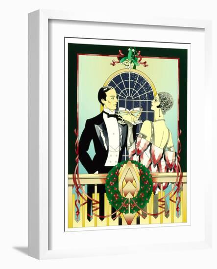 Christmas Toast-David Chestnutt-Framed Giclee Print