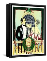 Christmas Toast-David Chestnutt-Framed Stretched Canvas