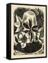 Christmas Toses, 1928 (Wood Engraving)-John Northcote Nash-Framed Stretched Canvas