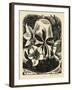 Christmas Toses, 1928 (Wood Engraving)-John Northcote Nash-Framed Giclee Print