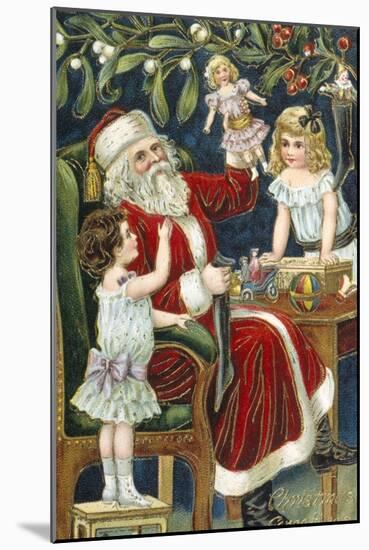 Christmas Toys-null-Mounted Giclee Print