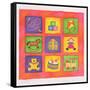 Christmas Toys-Cathy Baxter-Framed Stretched Canvas