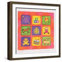 Christmas Toys-Cathy Baxter-Framed Giclee Print