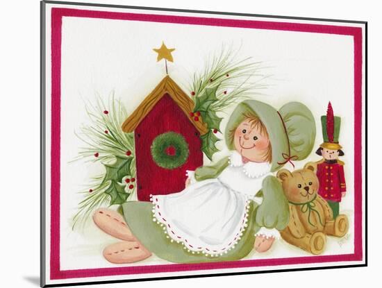 Christmas Toys-Beverly Johnston-Mounted Giclee Print