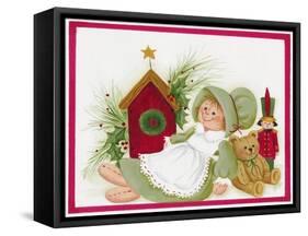 Christmas Toys-Beverly Johnston-Framed Stretched Canvas