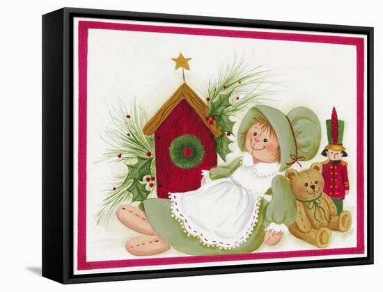 Christmas Toys-Beverly Johnston-Framed Stretched Canvas