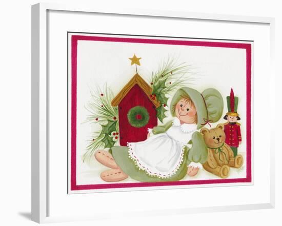 Christmas Toys-Beverly Johnston-Framed Giclee Print