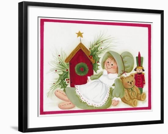 Christmas Toys-Beverly Johnston-Framed Giclee Print