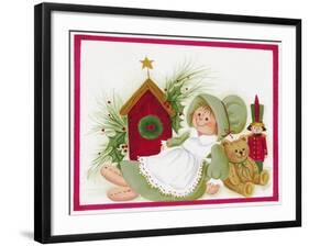 Christmas Toys-Beverly Johnston-Framed Giclee Print