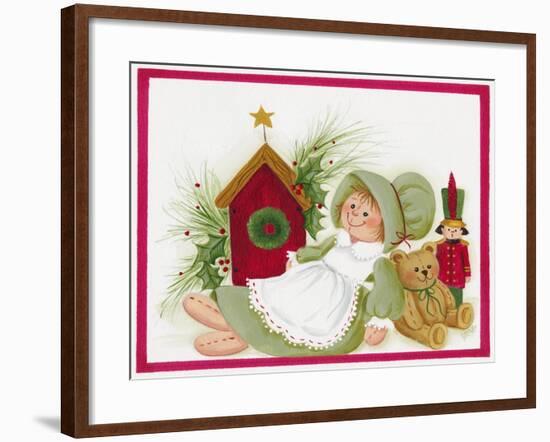 Christmas Toys-Beverly Johnston-Framed Giclee Print