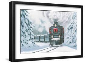 Christmas Train-Wellington Studio-Framed Art Print