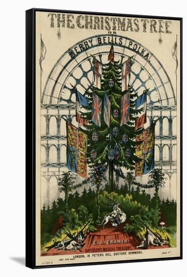Christmas Tree 1851-null-Framed Stretched Canvas