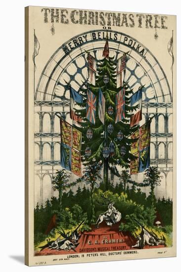 Christmas Tree 1851-null-Stretched Canvas