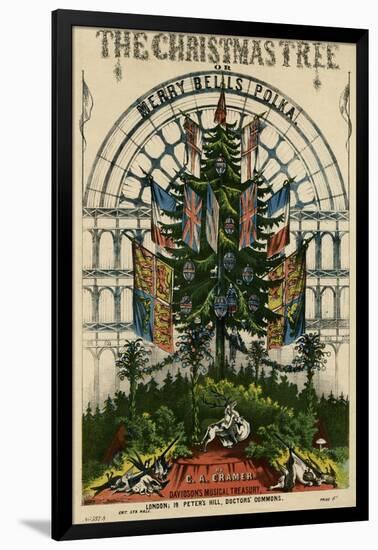 Christmas Tree 1851-null-Framed Art Print