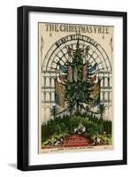 Christmas Tree 1851-null-Framed Art Print