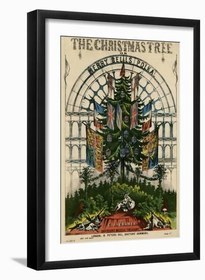 Christmas Tree 1851-null-Framed Art Print