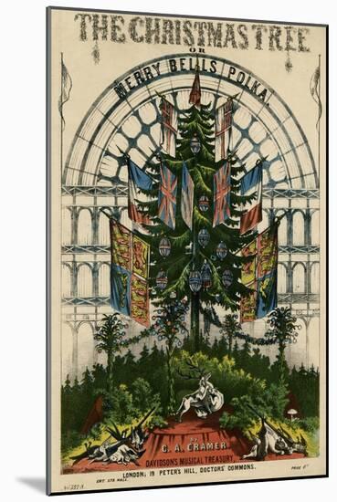 Christmas Tree 1851-null-Mounted Art Print