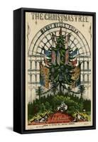 Christmas Tree 1851-null-Framed Stretched Canvas