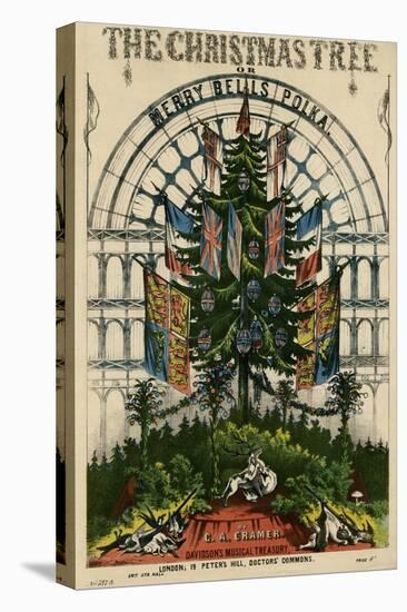 Christmas Tree 1851-null-Stretched Canvas