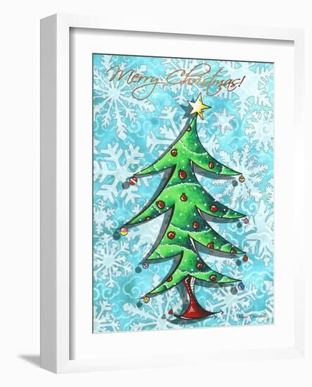 Christmas Tree 1-Megan Aroon Duncanson-Framed Giclee Print