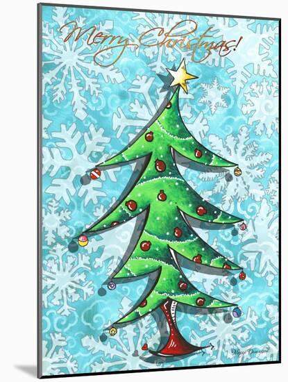 Christmas Tree 1-Megan Aroon Duncanson-Mounted Giclee Print